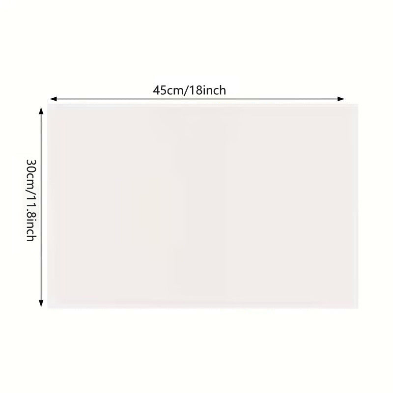 Christmas placemat white hemp Christmas scenery print home table mat living room dining table coaster