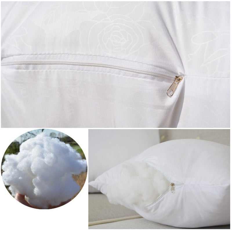 4pcs Throw Pillow Inserts, Square Cushion Inner Soft Fluffy Plump Stuffer Cushion Pillow Core White Pillow Inserts Christmas Decor Halloween Decor Bed Sofa Home Decor