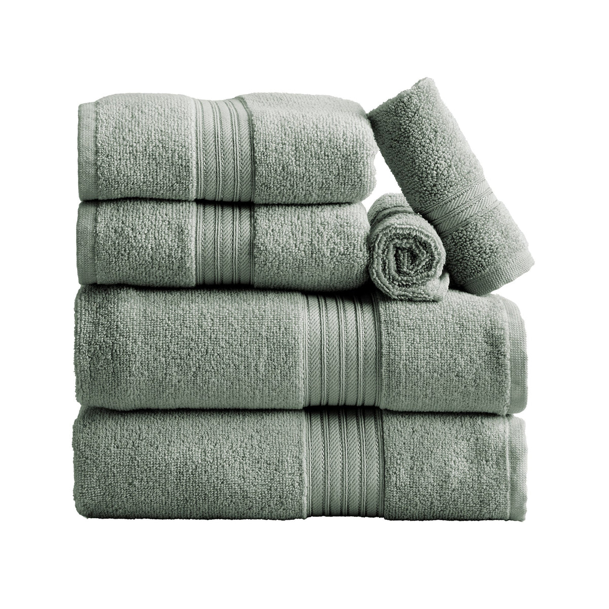 Cotton Terry Bath Towel Set - Cooper Collection