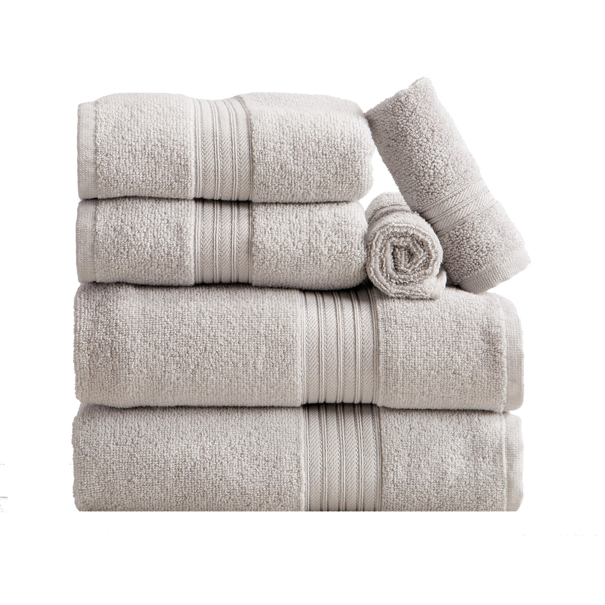 Cotton Terry Bath Towel Set - Cooper Collection